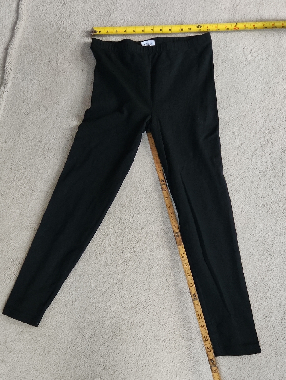 Danskin Black High-Rise Stretch Leggings - Picture 5 of 5